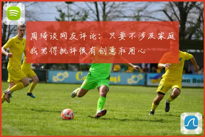周琦谈网友评论：只要不涉及家庭我觉得批评很有创意和用心